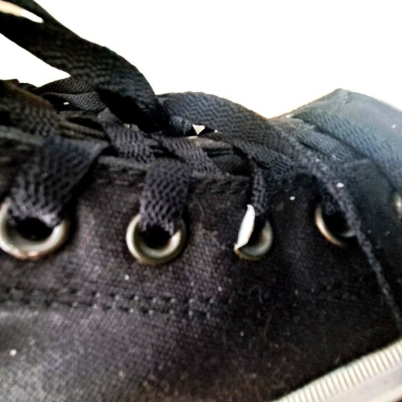 Chuck Taylor Converse All Stars Women's 11 Black Canvas High-Tops New No Tags - Picture 7 of 13